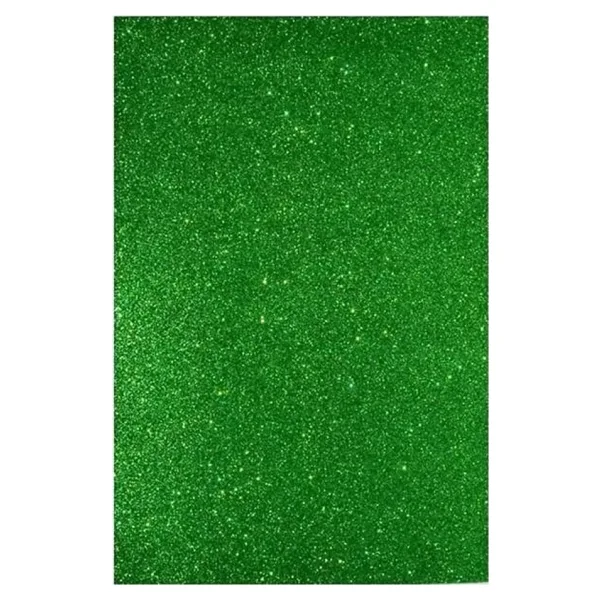 Simli Fon Kartonu 50X70 Yeşil Rulo Şeklinde - 4 Adet