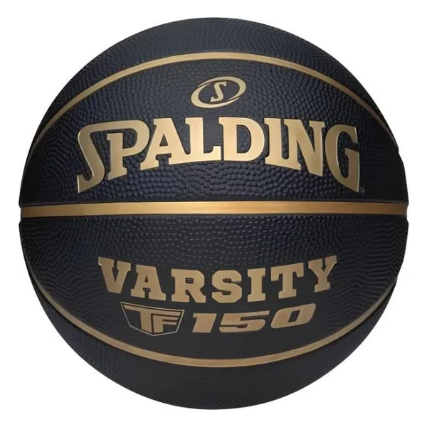 SPALDING Basketbol Topu Varsity Black Gold TF-150 Size:7 (85253Z)