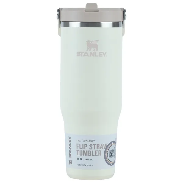 Stanley The Iceflow Flip Straw Krem 0.89 lt Pipetli Termos Bardak