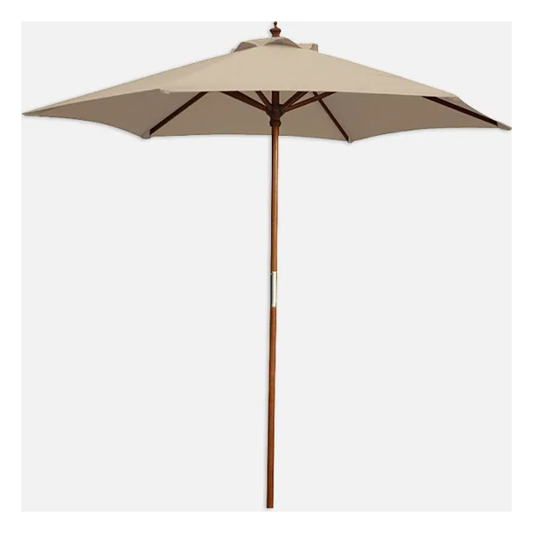 Sunfun Ahşap Şemsiye Naturel 300 cm