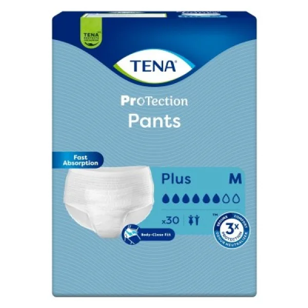 Tena Emici Külot Plus 6 Damla Orta Boy M 30'lu Hasta Bezi