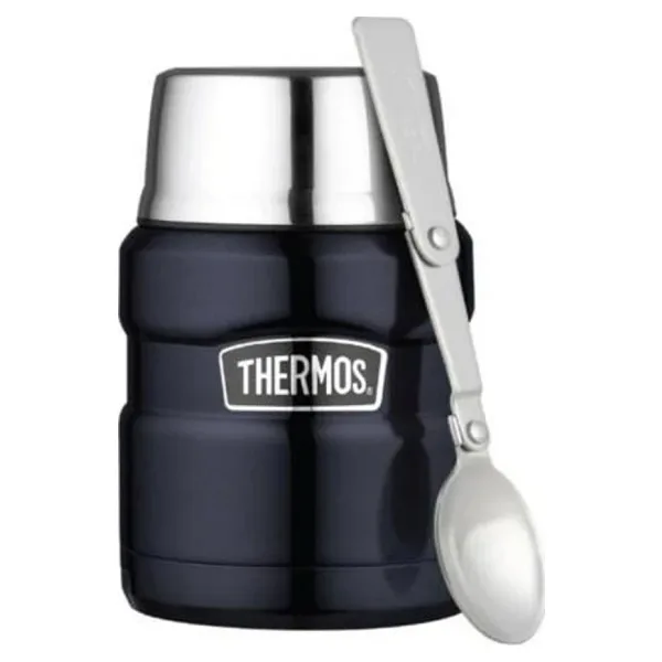 Thermos SK3000 Stainless King Mavi 470 ml Çelik Yemek Termosu