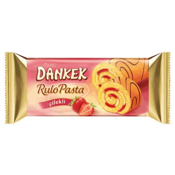 Ülker Dankek Rulo Pasta Çilekli 235 gr