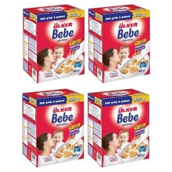 Ülker Ulkerxbebe Bısk.800grx4 Lu