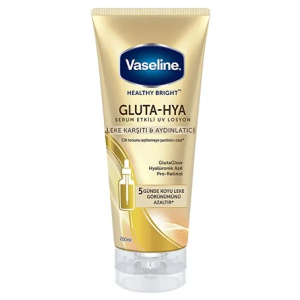Vaseline Gluta Hya Leke Karşıtı ve Aydınlatıcı Vücut Losyonu 200 ml