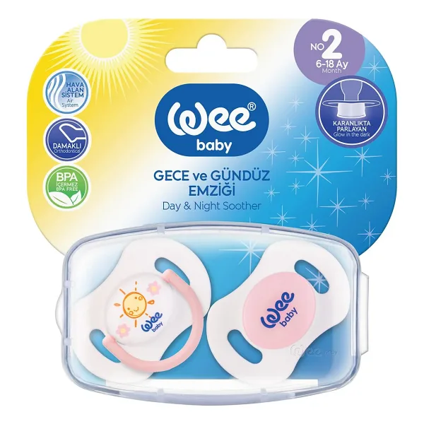 Wee Baby 153 Gece ve Gündüz No:2 6-18 Ay 2'li Emzik