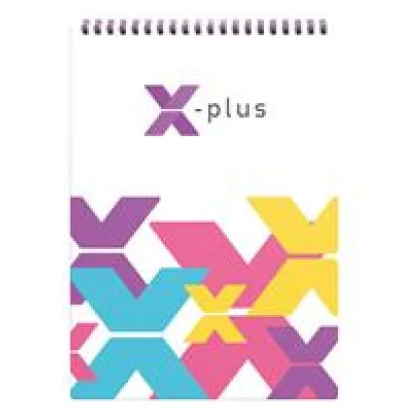 X-Plus Kareli Spiralli Bloknot A5 80 g/m2 80 Yaprak
