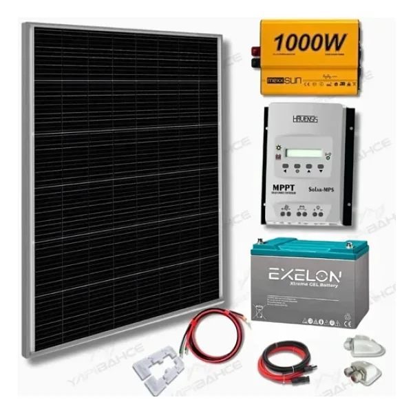 Yapısolar 1 Kw Full Karavan Paketi Tak Çalıştır