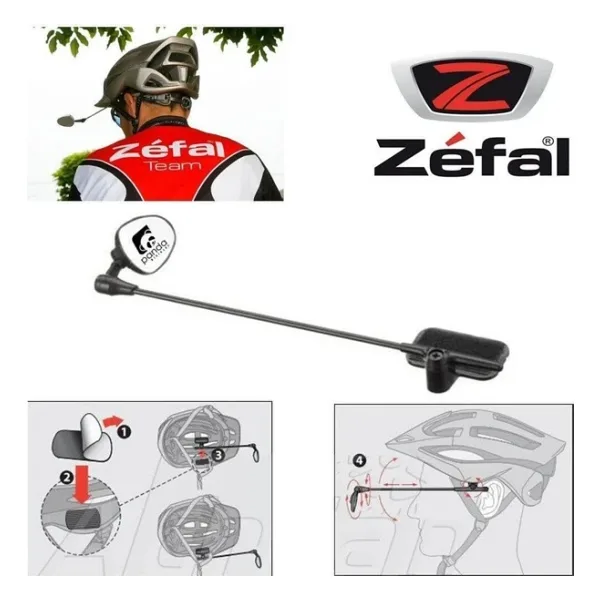 Zefal Z Eye Bisiklet Kask Aynası Kask Bağlantılı