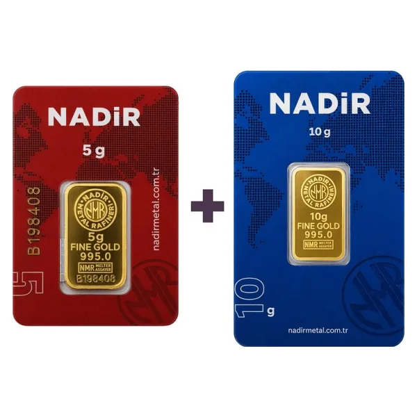 15 Gram Külçe Altın 24 Ayar