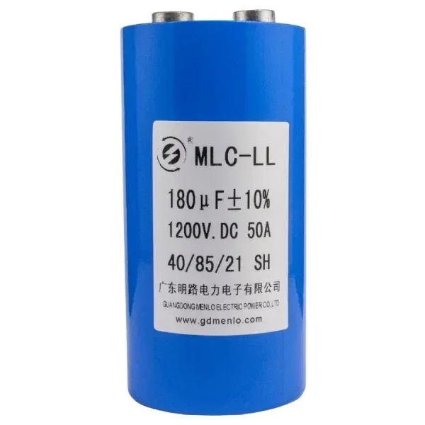 180uF 1200V 50A Yüksek Gerilim Film Kondansatör 65x130mm