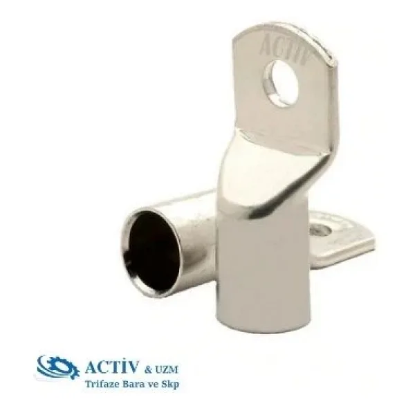 Activ 25mm Sıkmalı Kablo Pabucu Tip1 M8 10'lu Paket