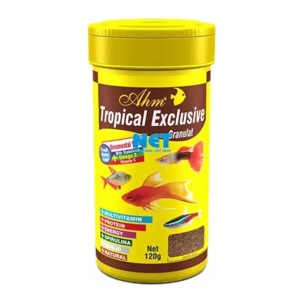 Ahm Tropical Exclusive Granulat 100 ml Balık Yemi