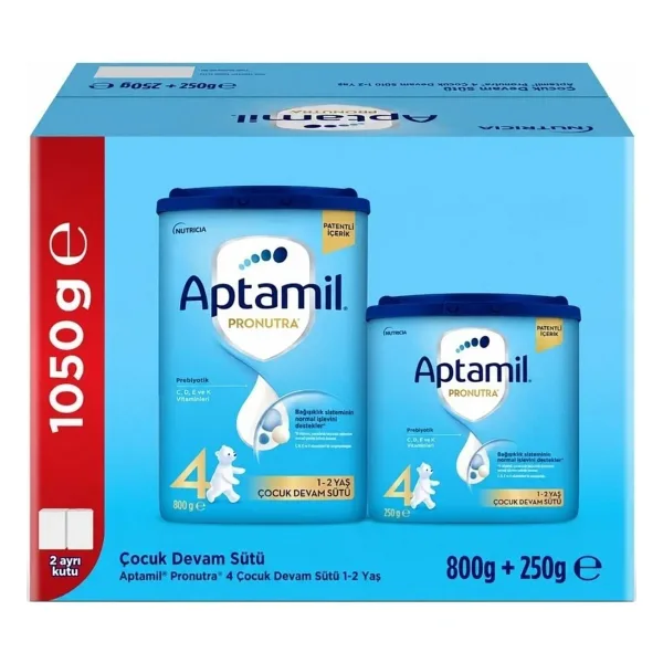 Aptamil 4 Çocuk Devam Sütü 800 + 250 gr