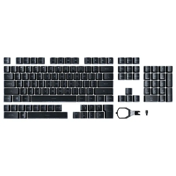 ASUS ROG RX Switchler ile uyumlu PBT Doubleshot 123 Adet Keycap Set