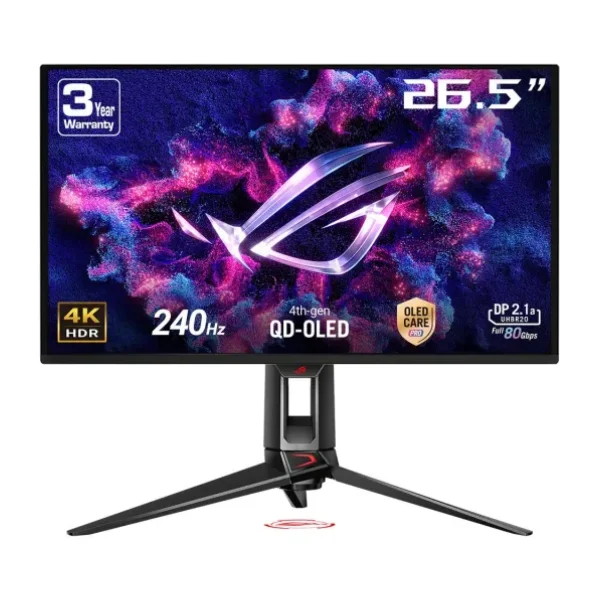 Asus ROG Swift OLED PG27UCDM 26.5" 0.03 ms 4K Pivot 240 Hz OLED Oyuncu Monitörü