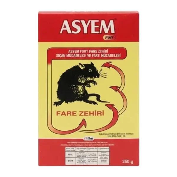 Asyem Buğday Fare Zehiri 250 gr