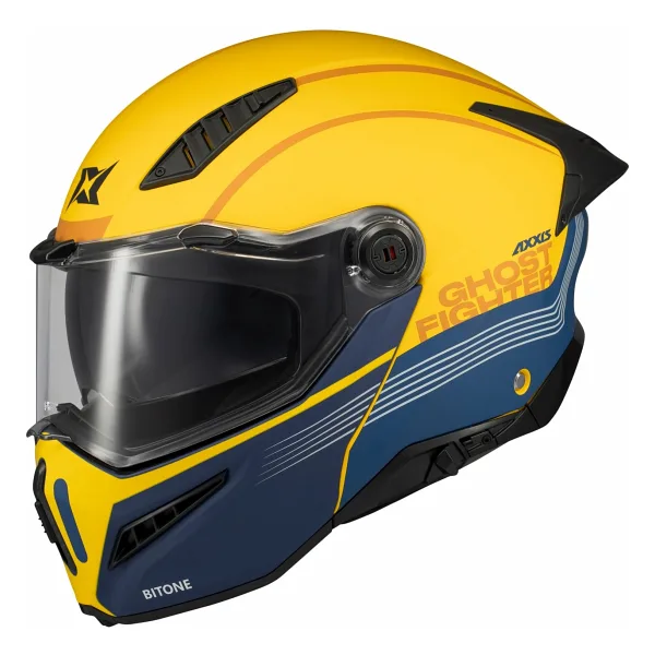 Axxis Ghostfighter SV Bitone Çene Açılır Motor Kaskı