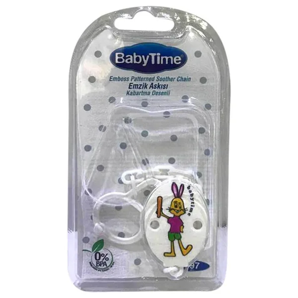 BabyTime Kabartma Desenli Emzik Askısı