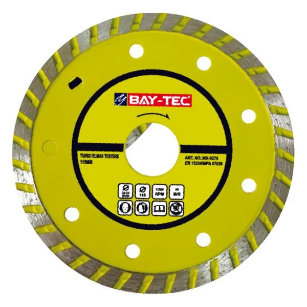 Bay-Tec Turbo Elmas Testere 115 MM
