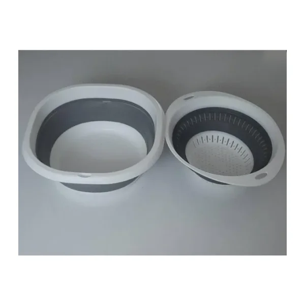 Bee Home Katlanır Badya (LEĞEN) Ve Katlanır Oval Süzgeç 2'li