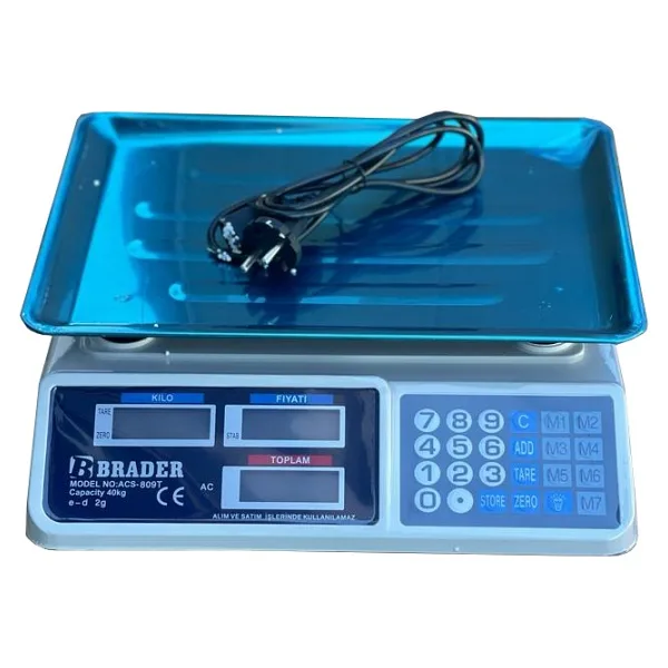 Brader Elektronik Terazi 40 Kg-Findit - Renkli