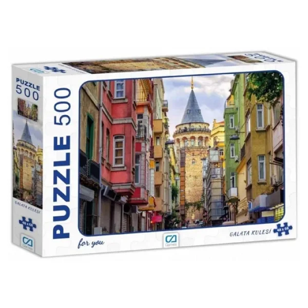 CA Games Galata Kulesi 500 Parça Puzzle 7502
