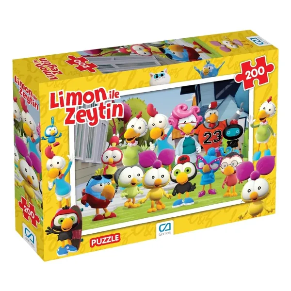 CA Games Limon ile Zeytin 200 Parçalı Puzzle 6029