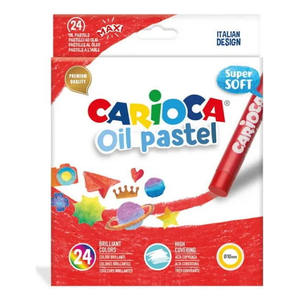 Carioca 24'lü Yağlı Pastel Boya