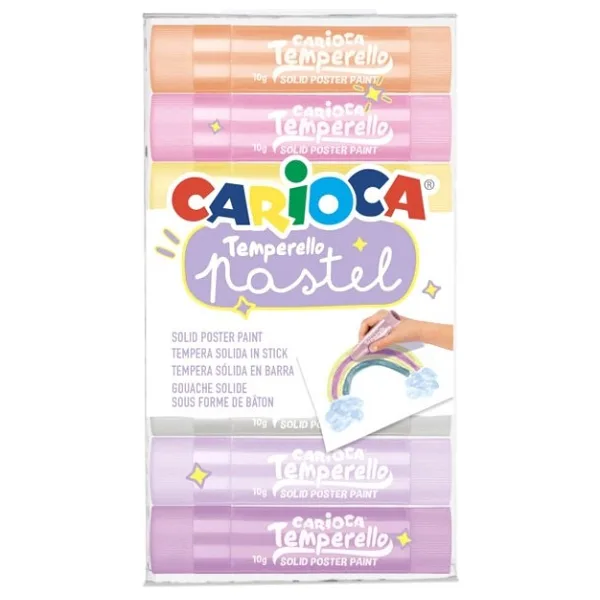 Carioca Temperello Pastel 8'li Stick Poster Boyama Kalemi