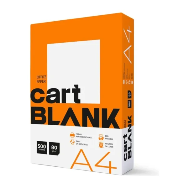 Cart Blank A4 Fotokopi Kağıdı 80 G/m2 500'lü Paket