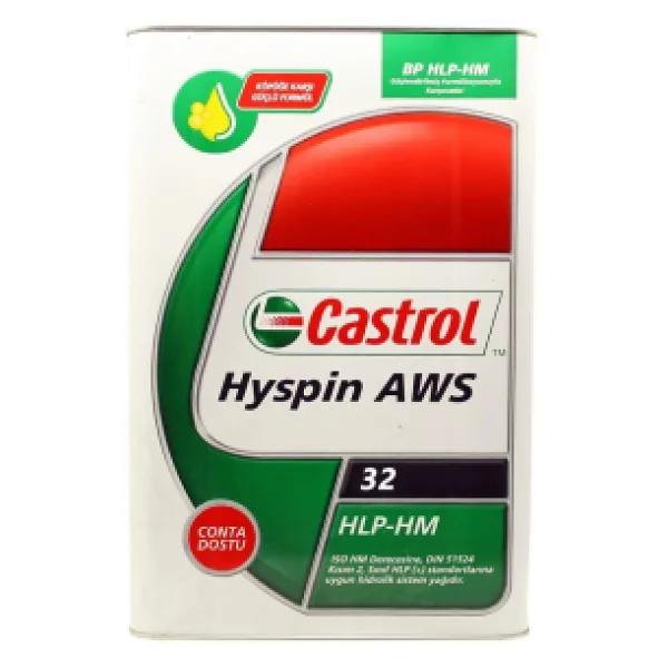 Castrol Hyspin AWS 32 15 Kg Aşınma Önleyici Hidrolik Sistem Yağı