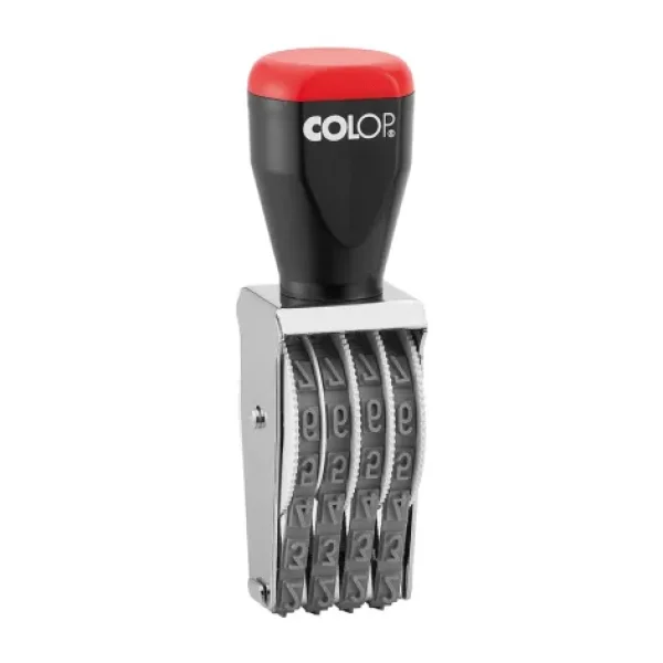 COLOP 07004 BANDLI NUMARATÖR - 7MM/4 HANELİ