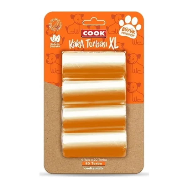 COOK XL Kaka Torbası Yedeği 4'lü