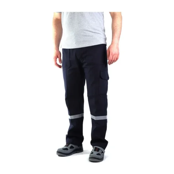 Eser - 7-7 Gabardin Kom.Cepli İş Pantolonu Reflektörlü - Kışlık-L