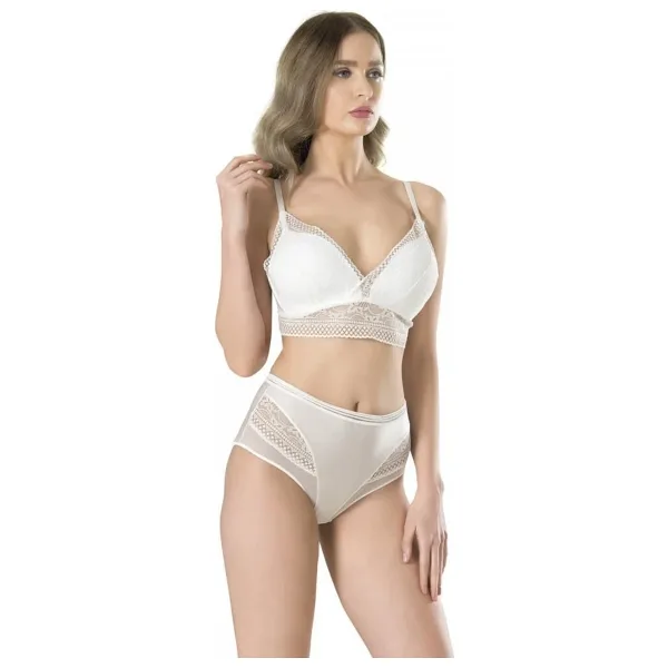 Fabony 4020 Dantelli Bralet Sütyen Külot Takımı