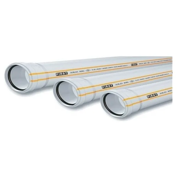 Fırat Pvc Pimaş Dublex Atık Su Borusu 100 X250 mm