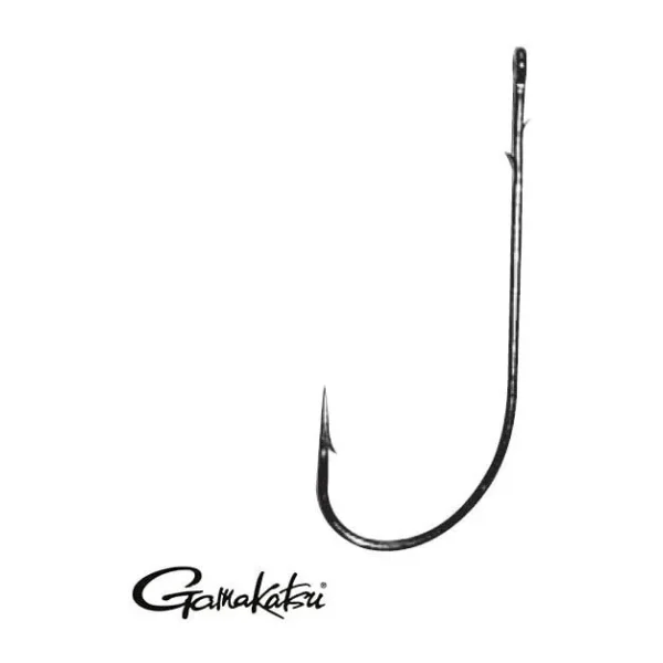 GAMAKATSU Worm 36 Siyah No:6 Olta İğnesi 1/6