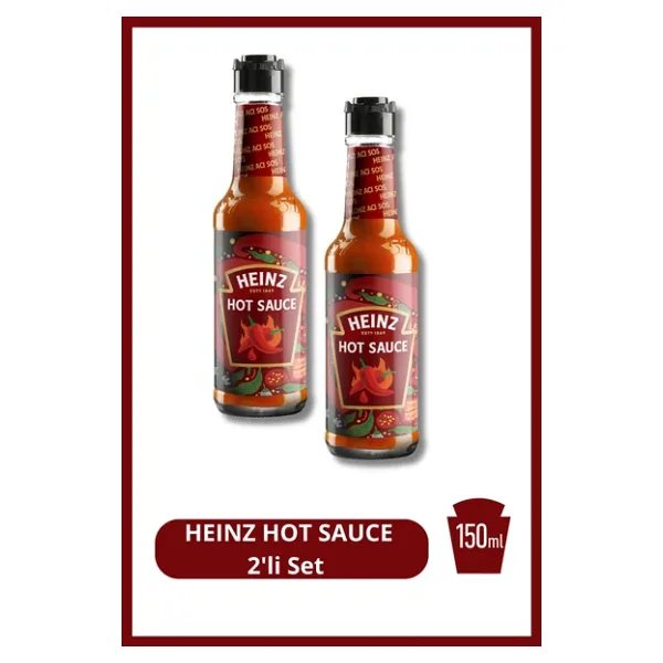 Heinz Acı Sos 150 ML 2'Li Set
