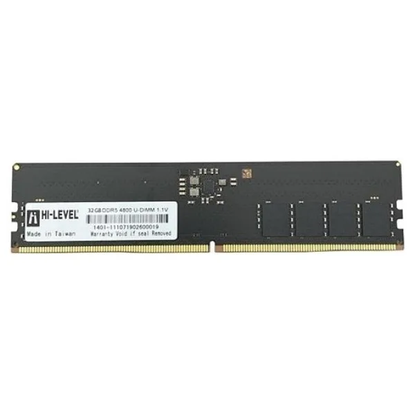 Hi-Level 32 GB 4800 MHz DDR5 CL40 HLV-PC38400D5-32G Ram