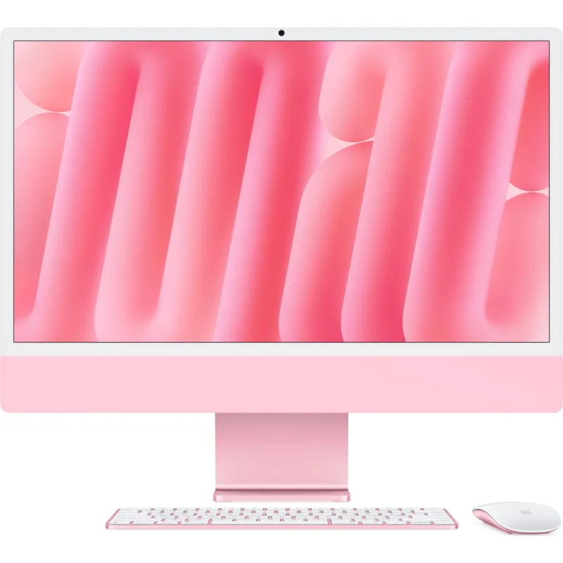 iMac M4 Pembe MWV43TU/A 16 GB 256 GB SSD 10C GPU 24" 4.5K All in One PC