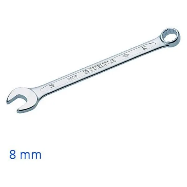 İzeltaş 0330 Uzun Boy 8 mm Kombine Anahtar