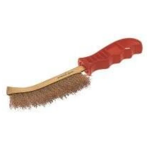 İzeltaş 07416 270 mm Kıvrık Uçlu Tel Fırça