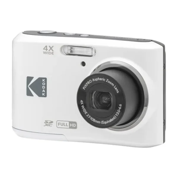 Kodak Pixpro FZ45 Friendly Zoom Beyaz Dijital Fotoğraf Makinesi