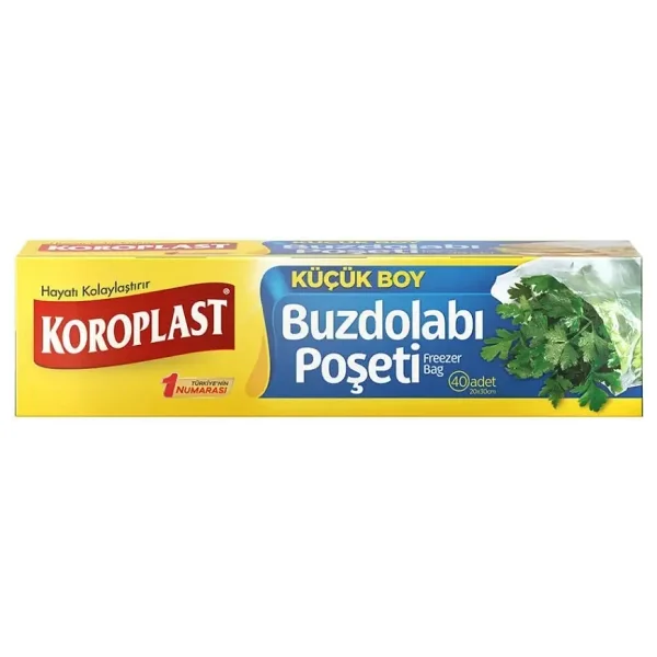 Koroplast Küçük Boy Buzdolabı Poşeti 40'lı