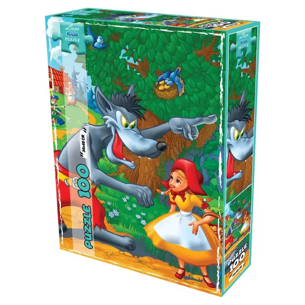 Laço Kids Puzzle Kurt ve Masum Kız 100 Parça LC7345