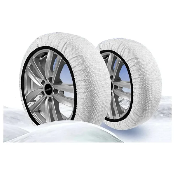 Lastik Kar Çorabı Kar Zinciri Muadili Yüksek Kalite Tekstil Kar Zinciri Superx Series (Large)