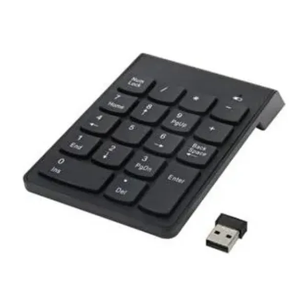 Leonpro Kablosuz Numaratör USB Kablosuz Keypad Ev - Ofis Kullanımı İçin Standart Tuş Formu