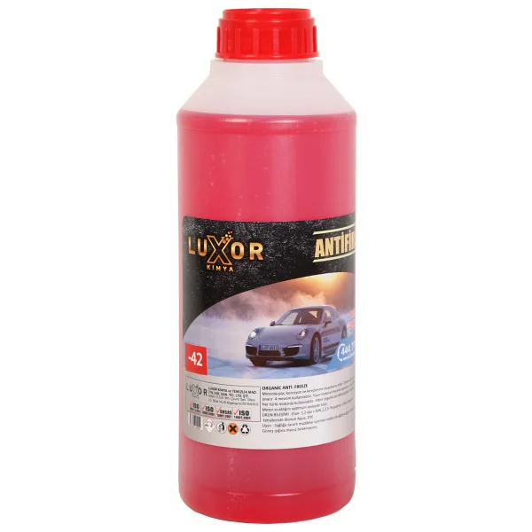 Luxor -42 Derece Konsantre 4 Mevsim 1 lt Kırmızı Antifriz