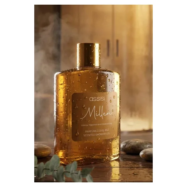 Millen Parfümlü Duş Jeli 475 ml - Kadın & Erkek İçin Kalıcı Koku, Nemlendirici Duş Jeli